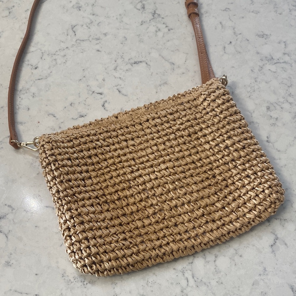 LC Lauren Conrad Natural Woven Crossbody Bag - Picture 4 of 4